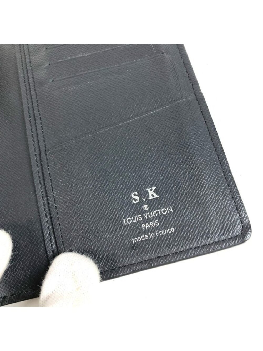 Louis Vuitton Wallet Portefeuille Brazza Epi Leather Noir Black - Picture 7 of 9